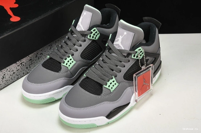 Retro Jordan 4 Air Green 308497-033 Glow 1005